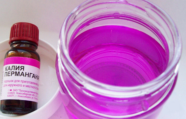 марганцовка для растений