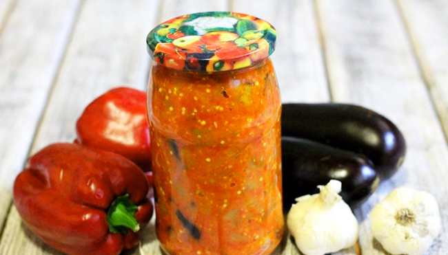 рецепт вкусных баклажанов на зиму