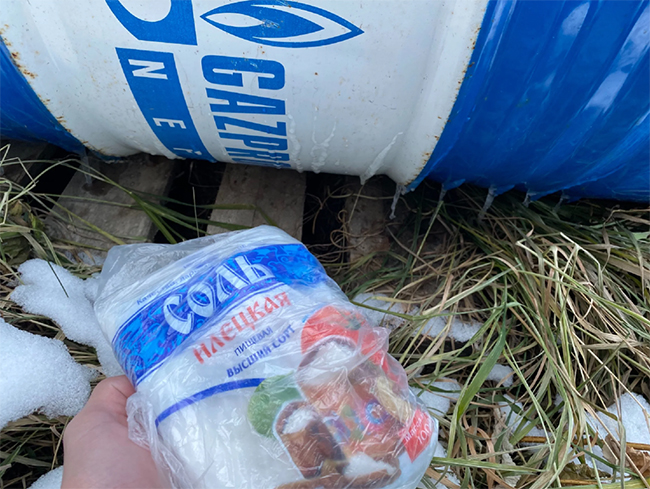 как укрыть садовую бочку на зиму