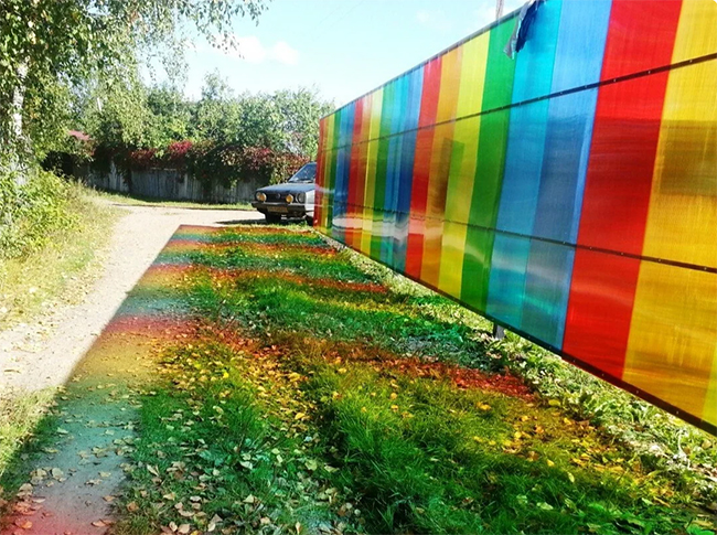 забор из поликарбоната